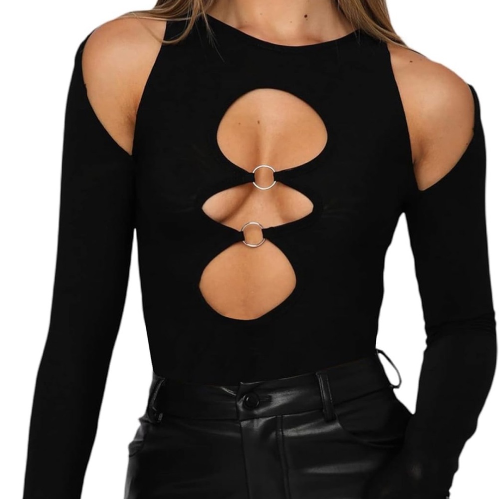 Cutout Amazon bodysuit